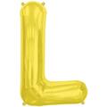 Loftus International 16 in. Letter L Gold Balloon, 5PK KV-00578